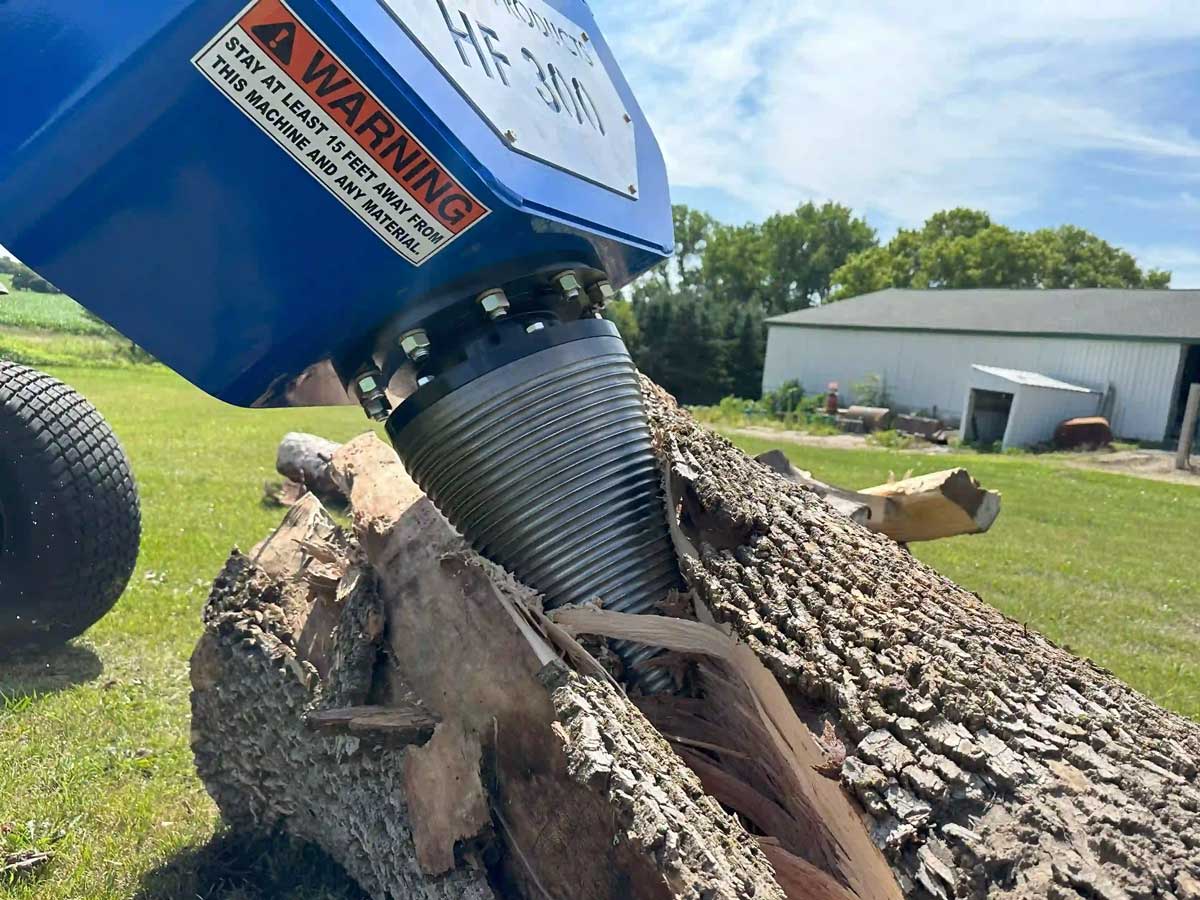 HF-300 Auger Cone Splitter