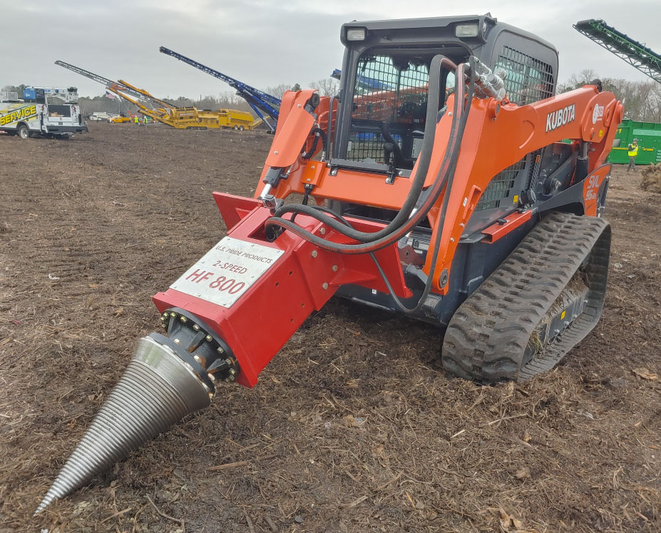 HF 800 2 Speed Industrial Cone Wood Splitter
